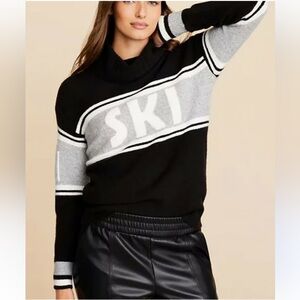 Lou & Grey Apres Ski Turtleneck Wool Blend Sweater